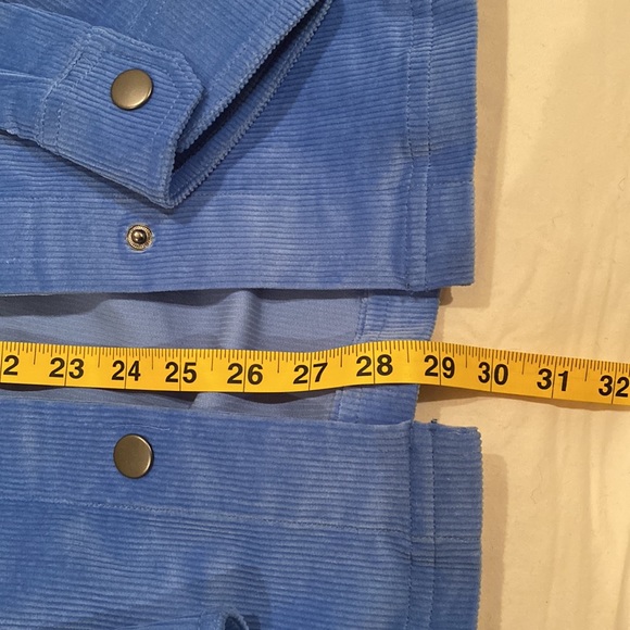 Wildfang NWT women oversized jacket in blue, size S, brand new with tags - Picture 4 of 6